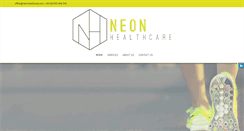 Desktop Screenshot of neonhealthcare.com